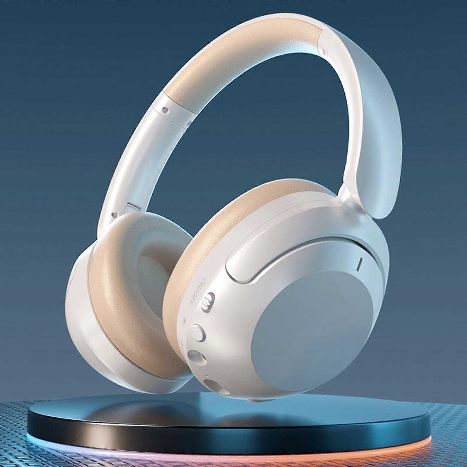 Jacenvly Wireless Bluetooth Headphones Over-Ear with Mic, Hifi Stereo, Foldable Lightweight Headset compatible with Cellphone & PC