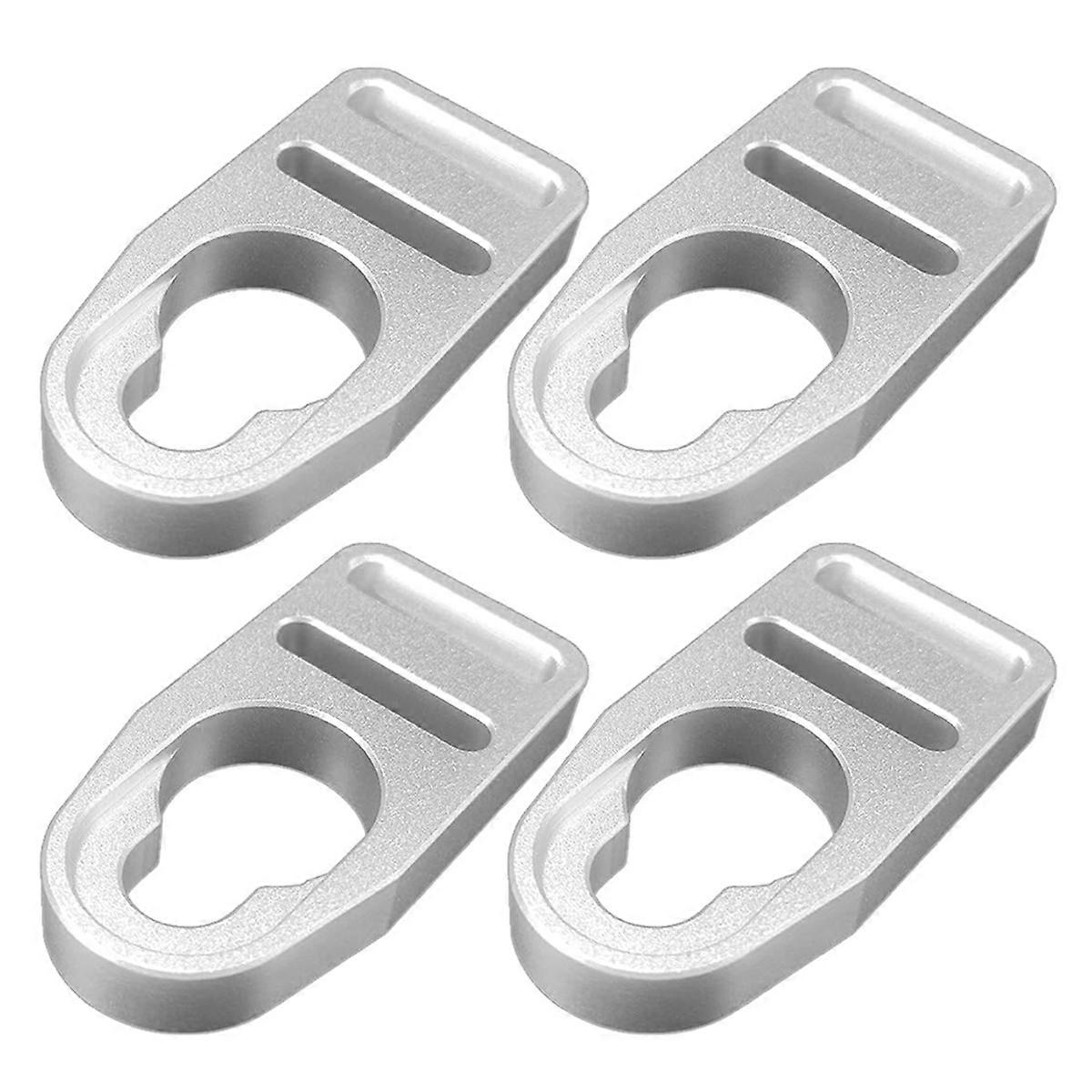 Aluminum Kayak Seat Latches Compatible with Seat Button Straps 4-Pack