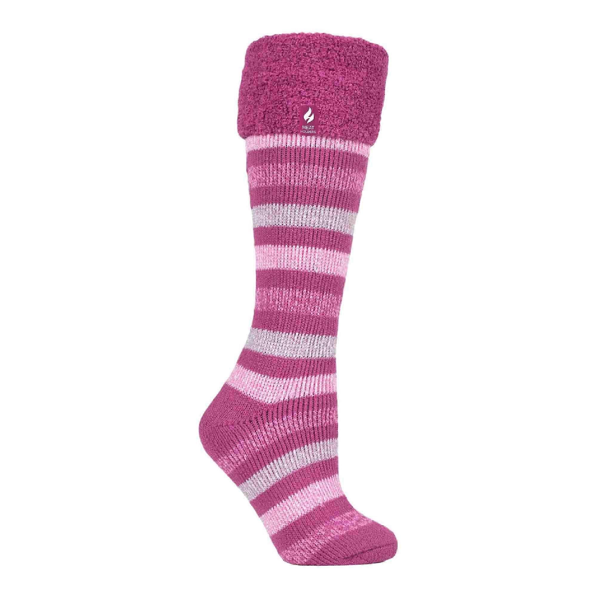 Heat Holders - Ladies Striped Wellington Boot Socks