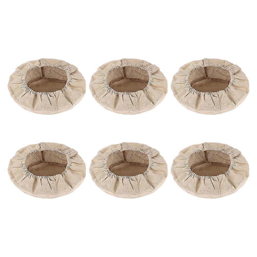 Kitchen Utensil Bread Basket Cloth Cover for Baking Use 18Pcs