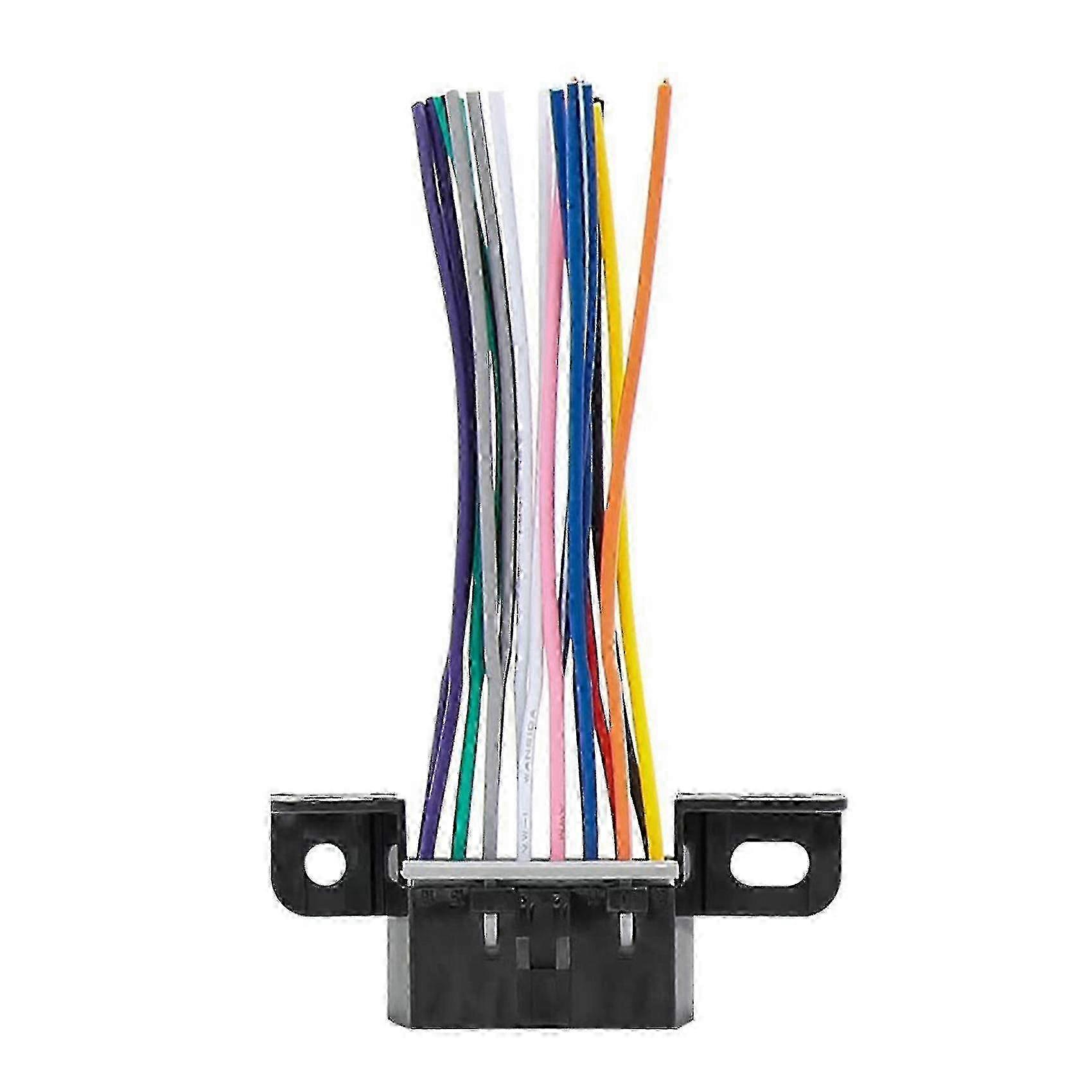 OBD2 16Pin Female-Male Adapter Fixed Harness for Car Diagnostic Dash Port