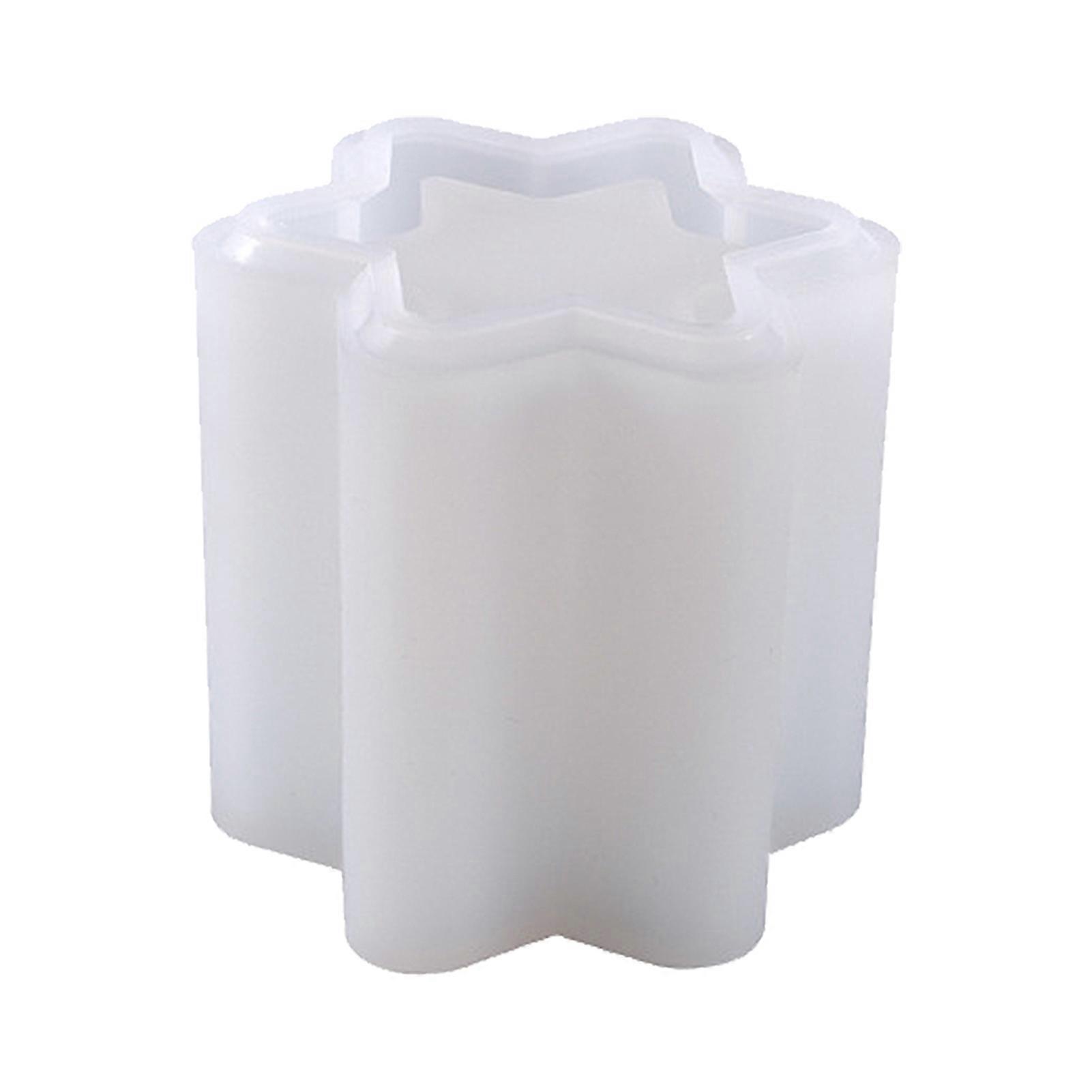 QDJZ Pen Holder Mold Elastic Tear-resistant Silicone Practical Non-stick Epoxy Mold for School