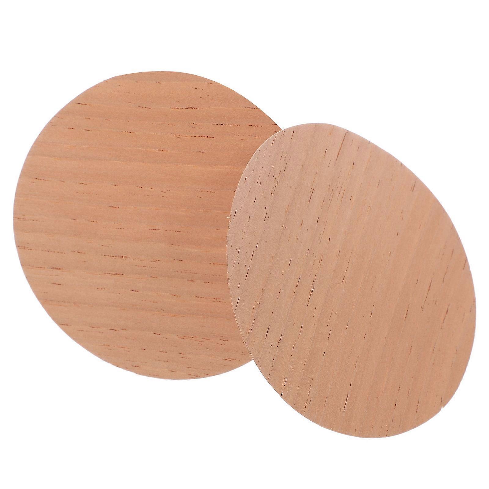 Round Spanish Cedar Sheets for Cigar Humidor Moisture Control 6Pcs