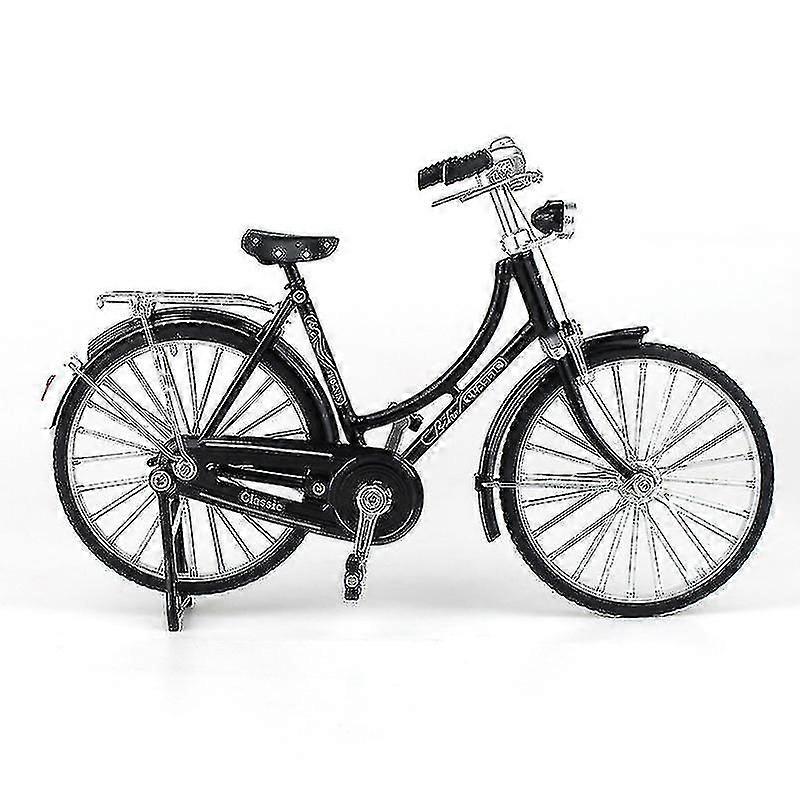 classic retro bicycle model ornament alloy 1:10 scale
