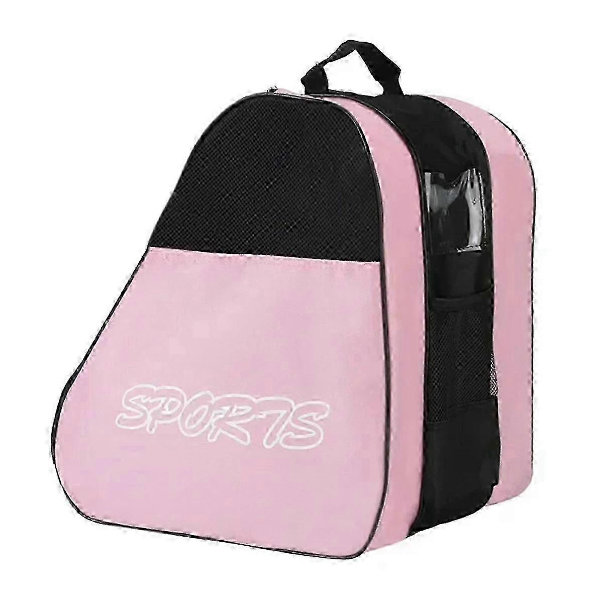 Rollschuhtasche Schlittschuhe Aufbewahrung Handtaschen Rollschuhe Tasche Rosa