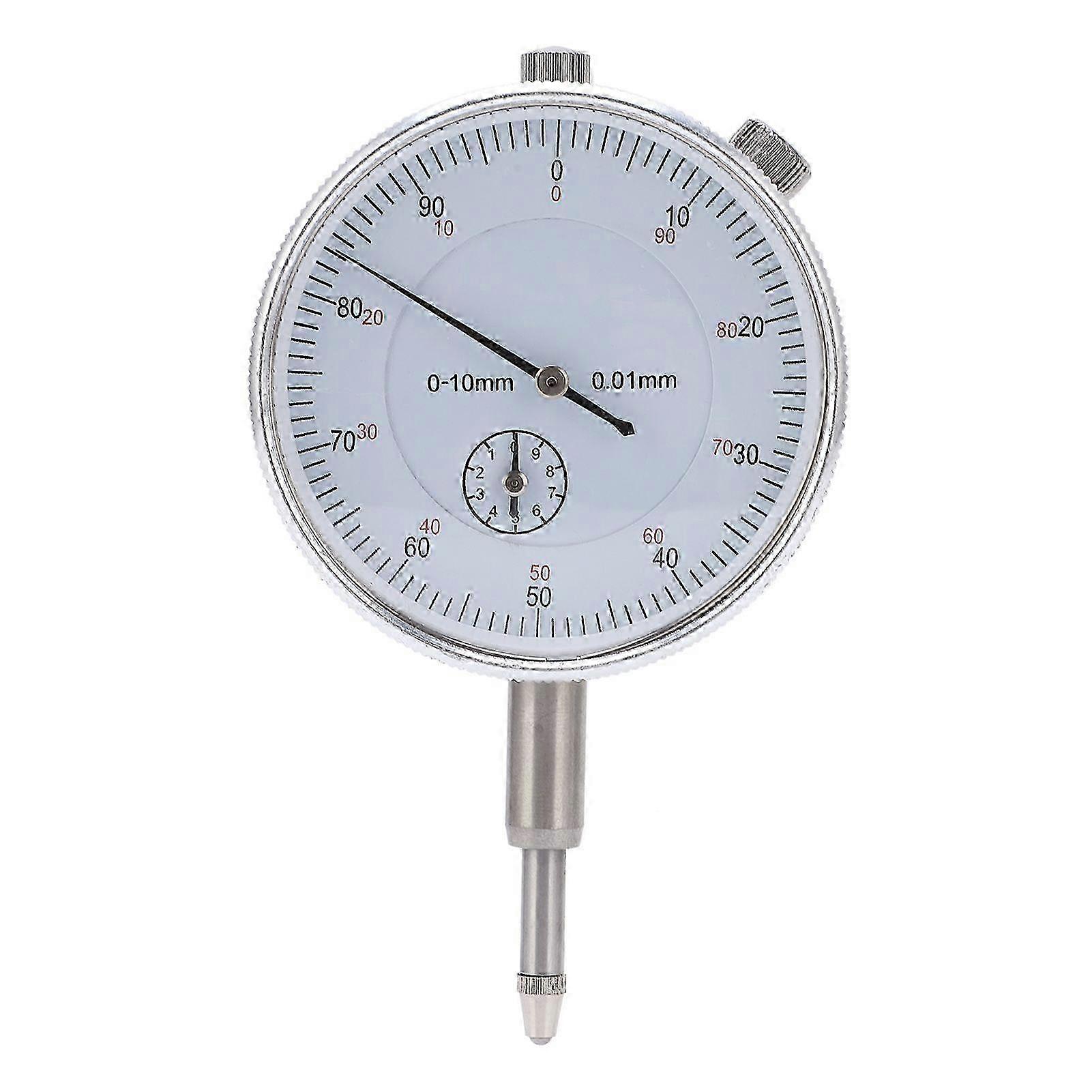 Mechanical Dial Test Indicator High Accuracy Pointer Type Dial Gauge for Instrument Measurement 0-10mm