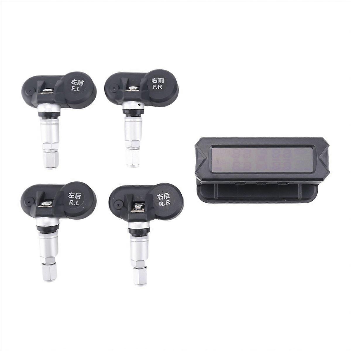 Wireless Car TPMS LCD Display Pressure Alarm with Internal Sensor