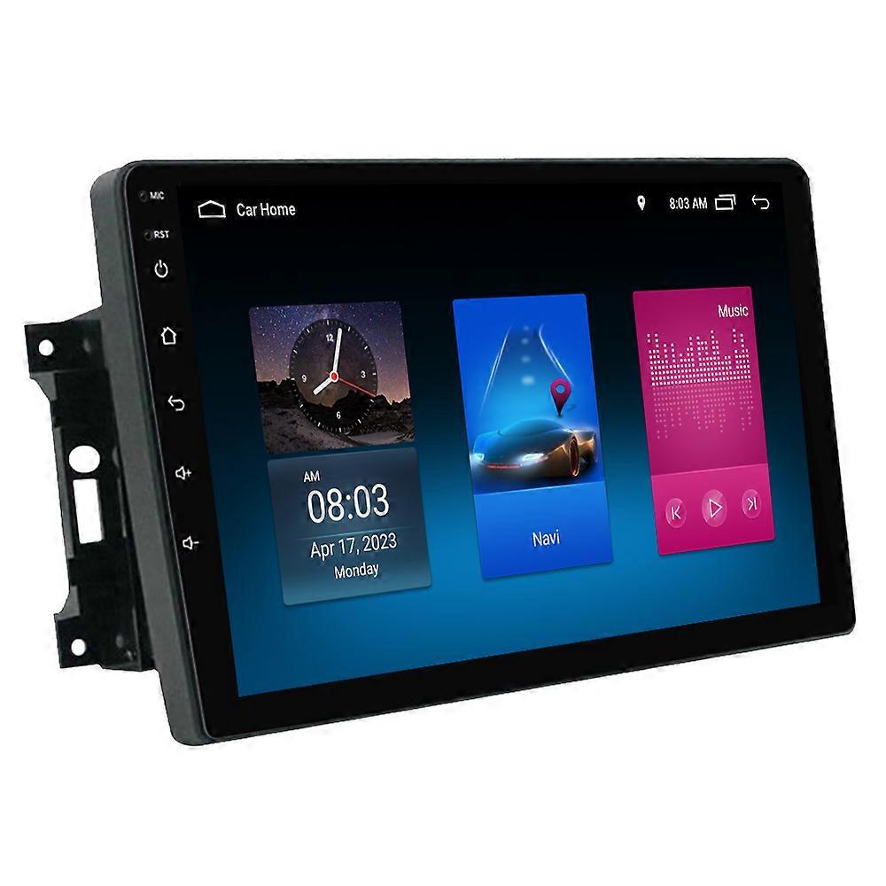 RoverOne Car Stereo Radio Bluetooth CarPlay Android Auto GPS Sat Nav Touch Screen for Jeep Wrangler 2007 - 2018