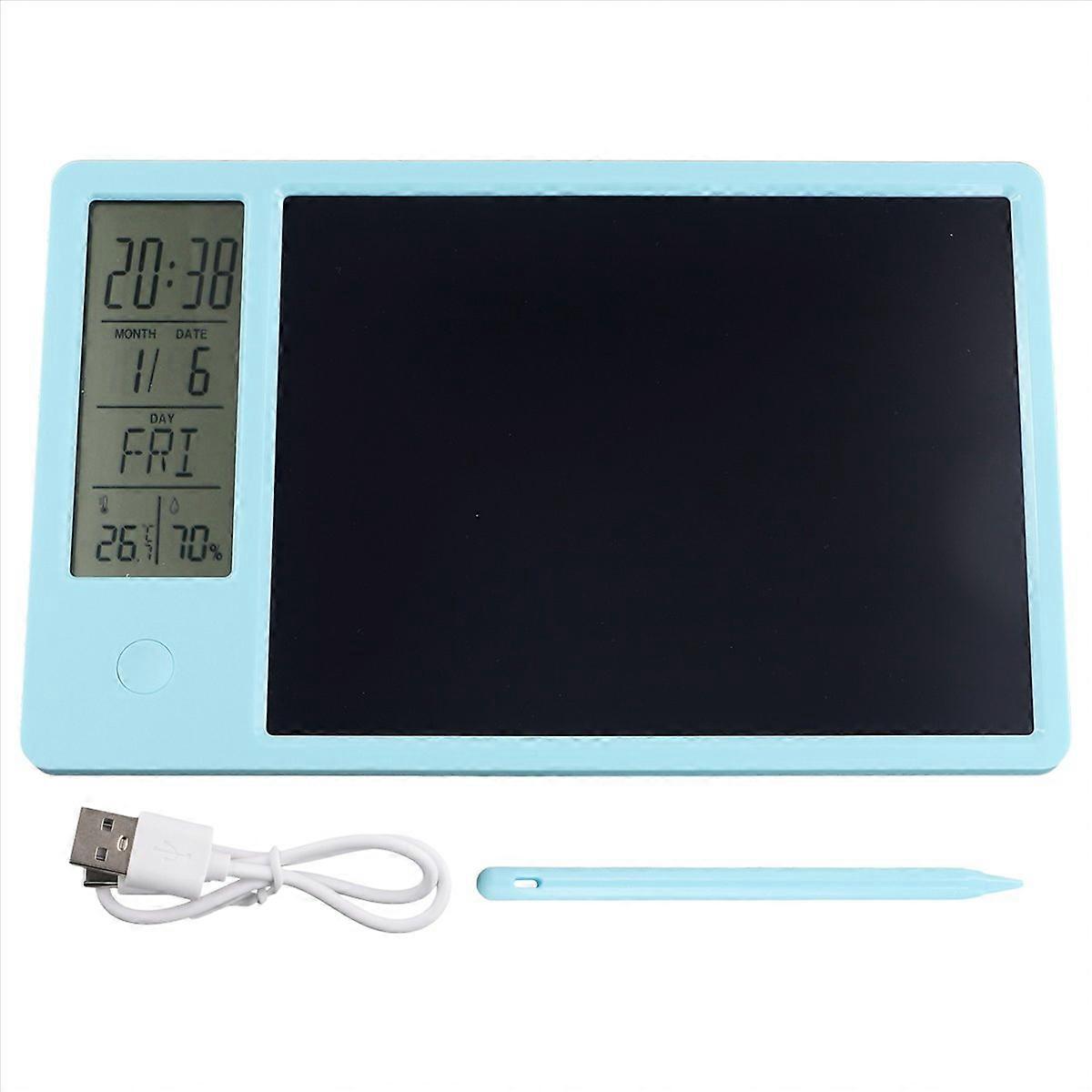 Multifunctional Electronic Desk Calendar LCD Handwriting Board,A