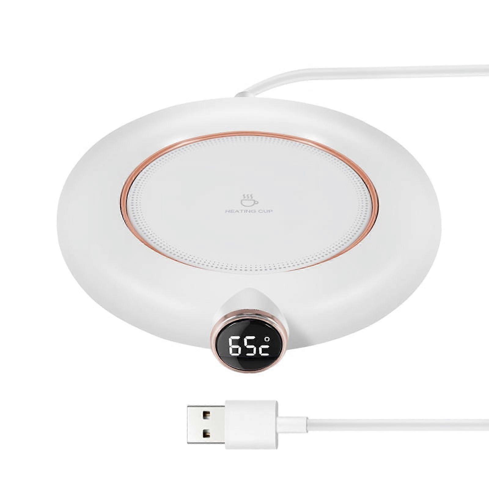 Smart Mug Warmer for Tea Warming, Candle Warmer Mug Heater White