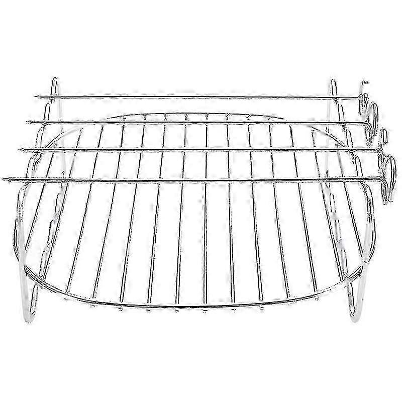 Double Layer Metal Rack with Multi-Purpose Rack & Holder - 4-Pins, 7-inch - Fast  Seconds Loading