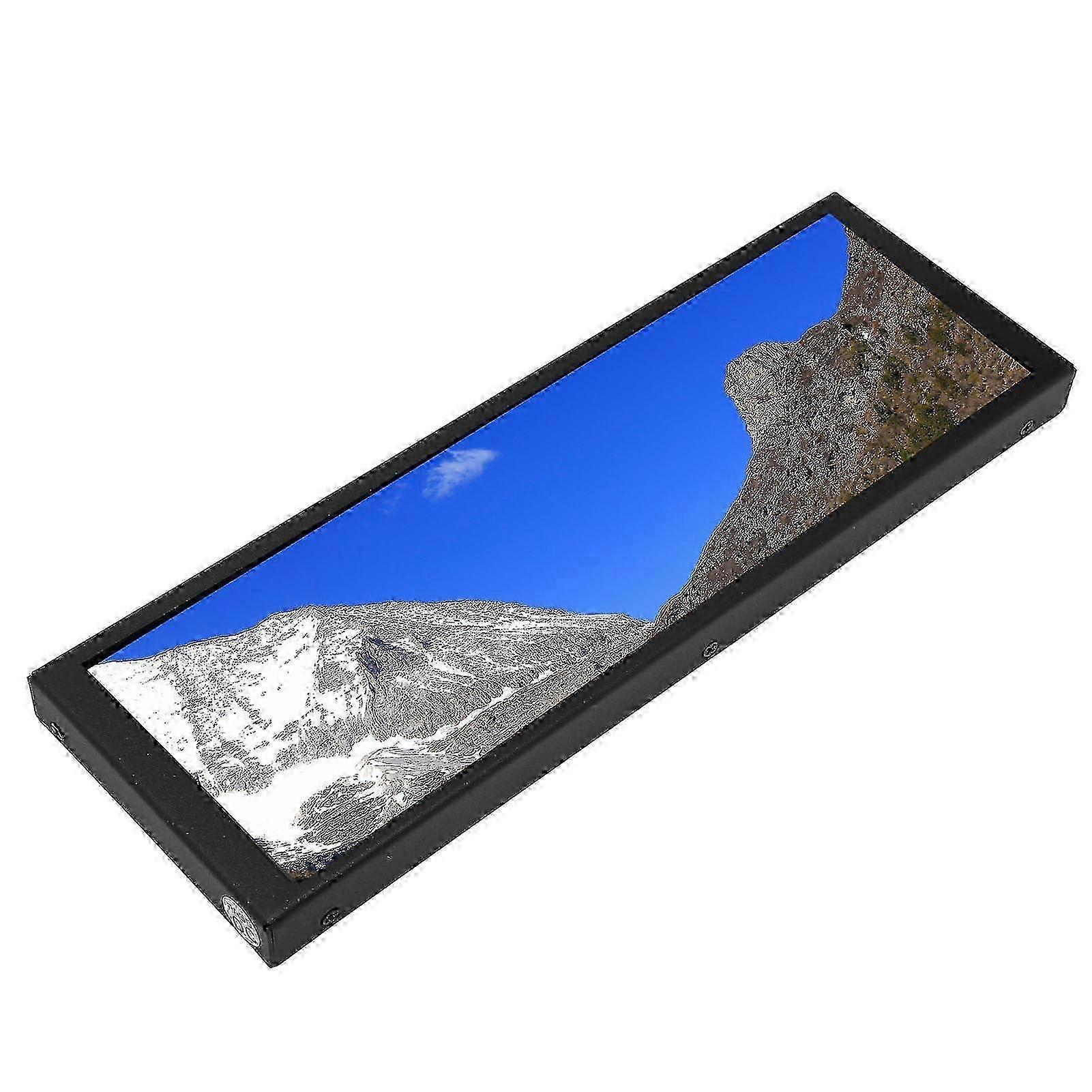 7.9in TFT LCD Portable Monitor 400x1280 Resolution 5 Touch Points Portable Monitor IPS Screen for Raspberry Pi