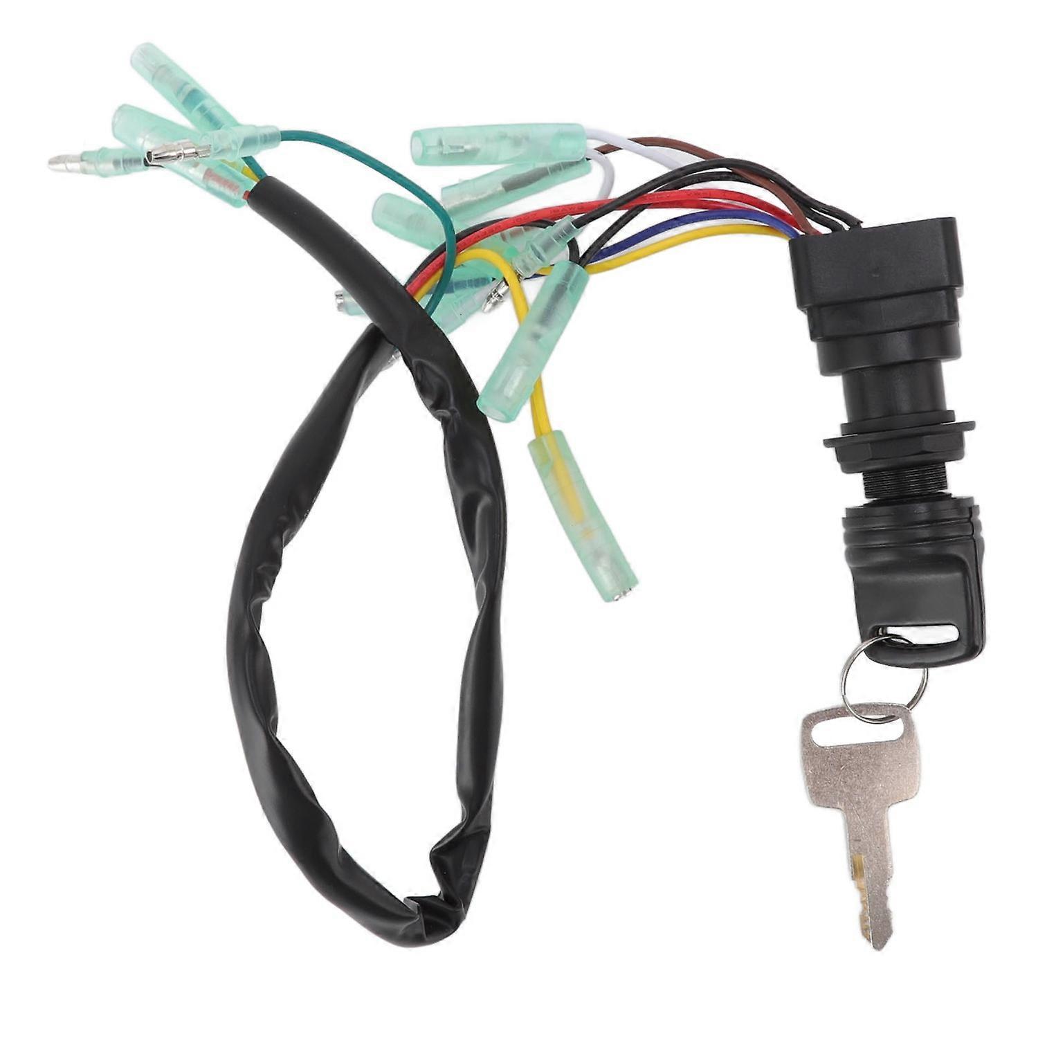 Ignition Switch Replacement Ignition Switch Key Assy for PARSUN Outboard Motor 703‑82510‑43