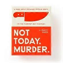 Not Today Murder Game by Brass Monkey Game Book