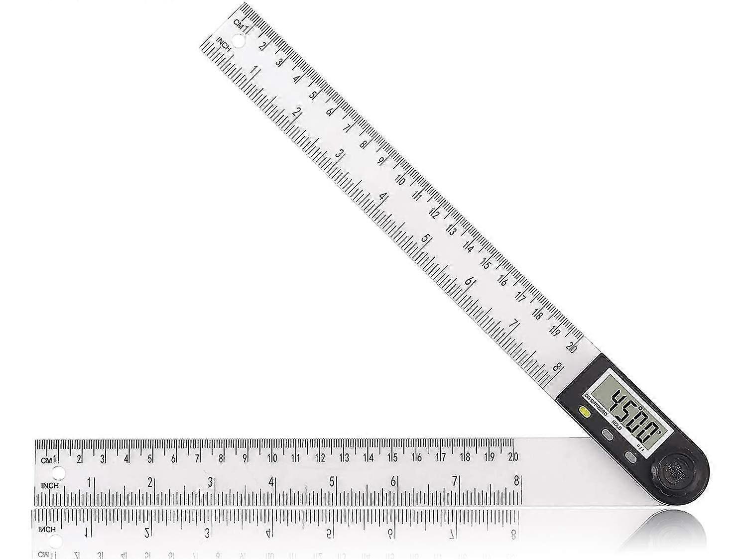 Digital Angle Finder, Plastic Protractor Angle Ruler 0-360digital Inclinometer Electronic Angle Ruler