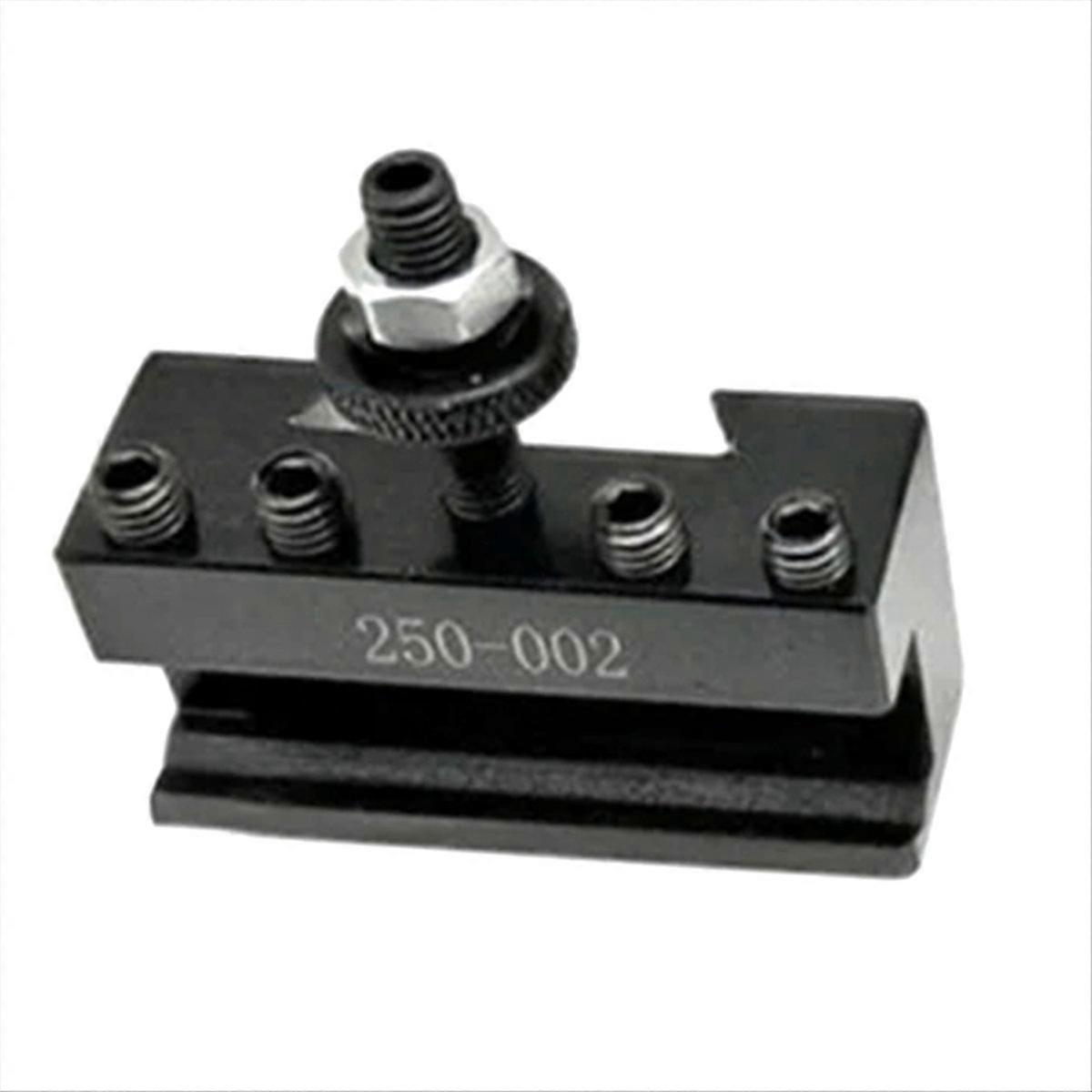 -Wedge Type Tool Post Set Tool Post for Lathe Tool Holder,B