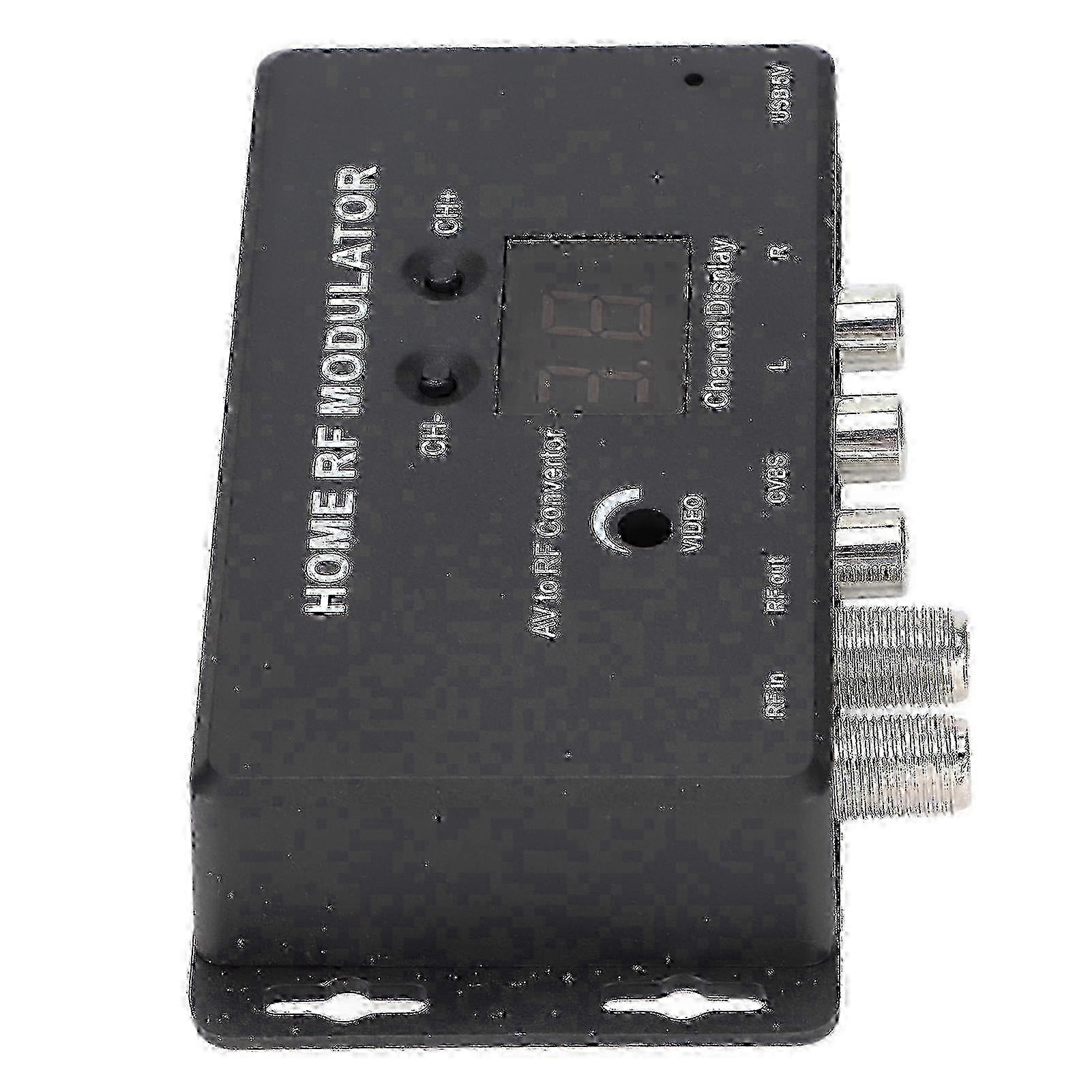 UHF Modulator Audio and Video to RF Channel Home RF Modulator for DVD Players Games Digital Equipment. 2025