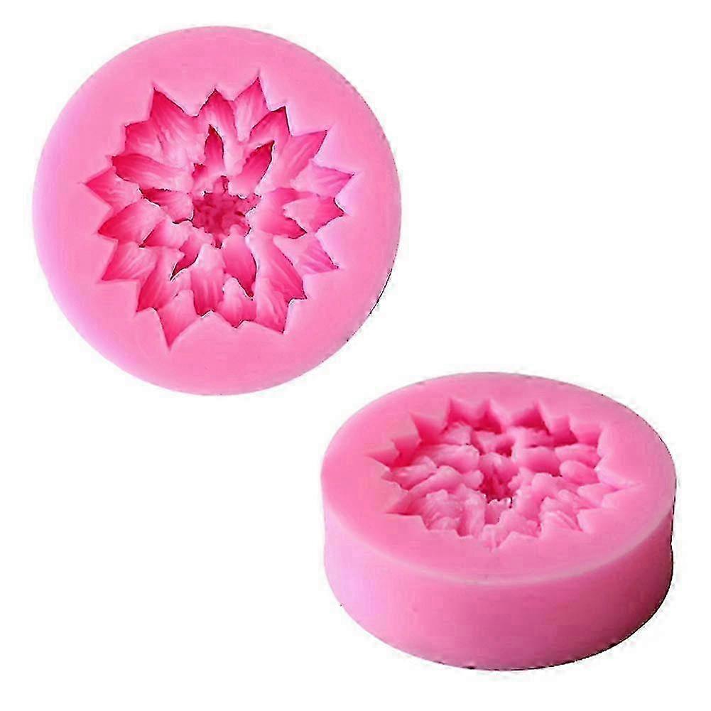 DIY Silicone Flower-shaped Cake Cookie Bakeware Baking Mold 2025