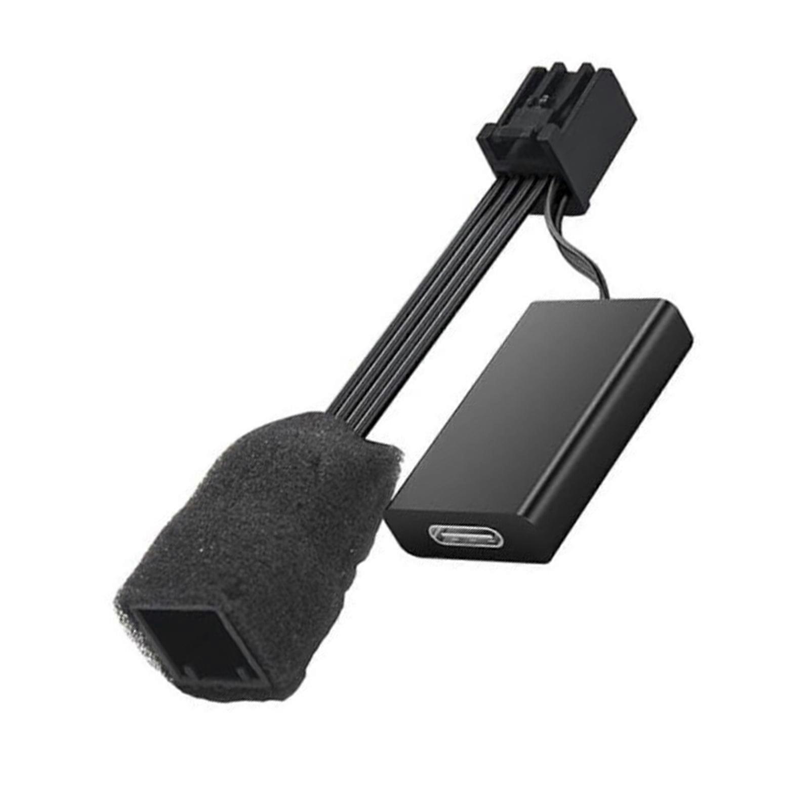 Universal 10 Pin Dashcam Power Adapter ABS Material Design Easy Installation Stable Current Output Compact Car Accessory Multicolor