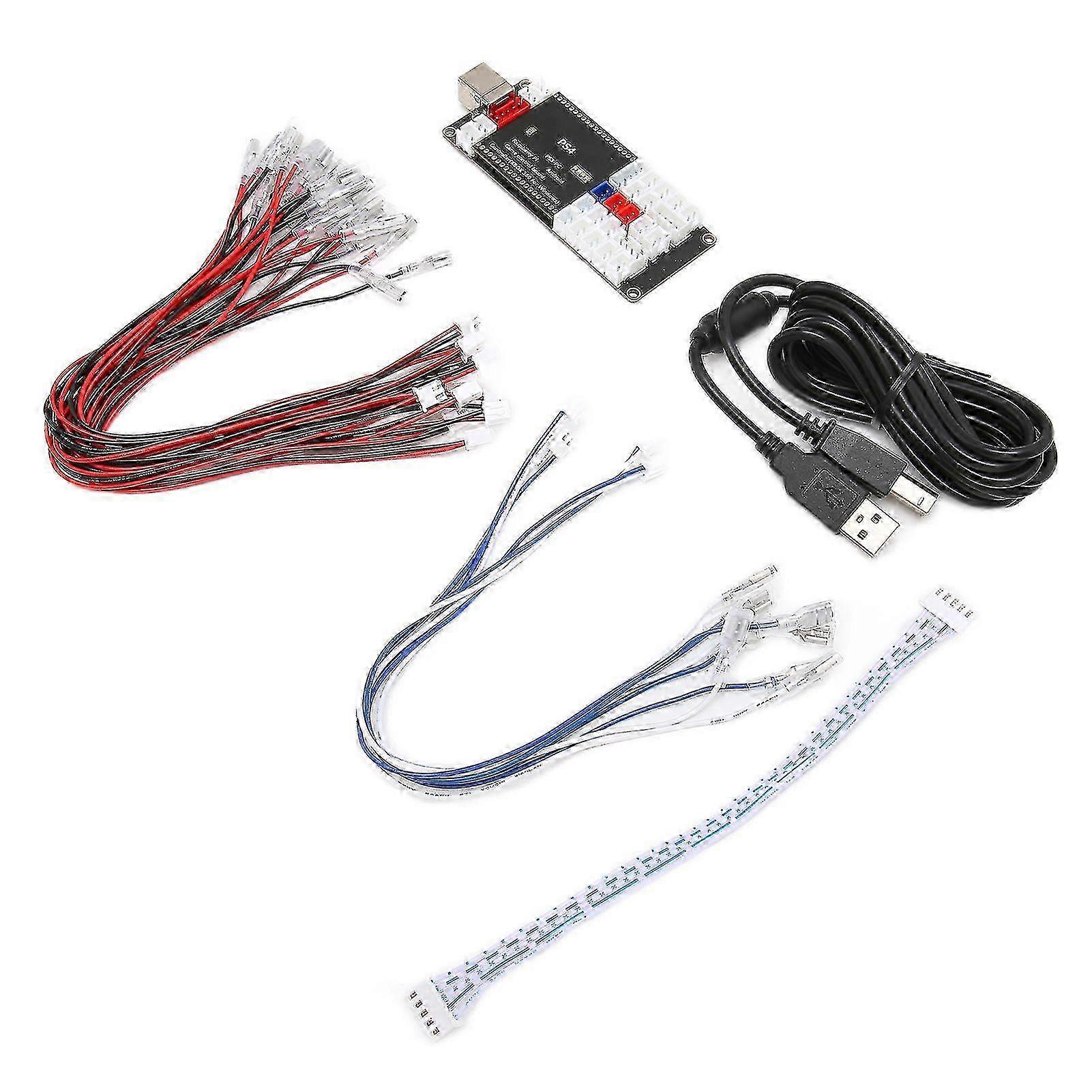 Arcade USB Encoder Zero Delay Game Controller DIY Code Board to Joystick Button Kits for PS4