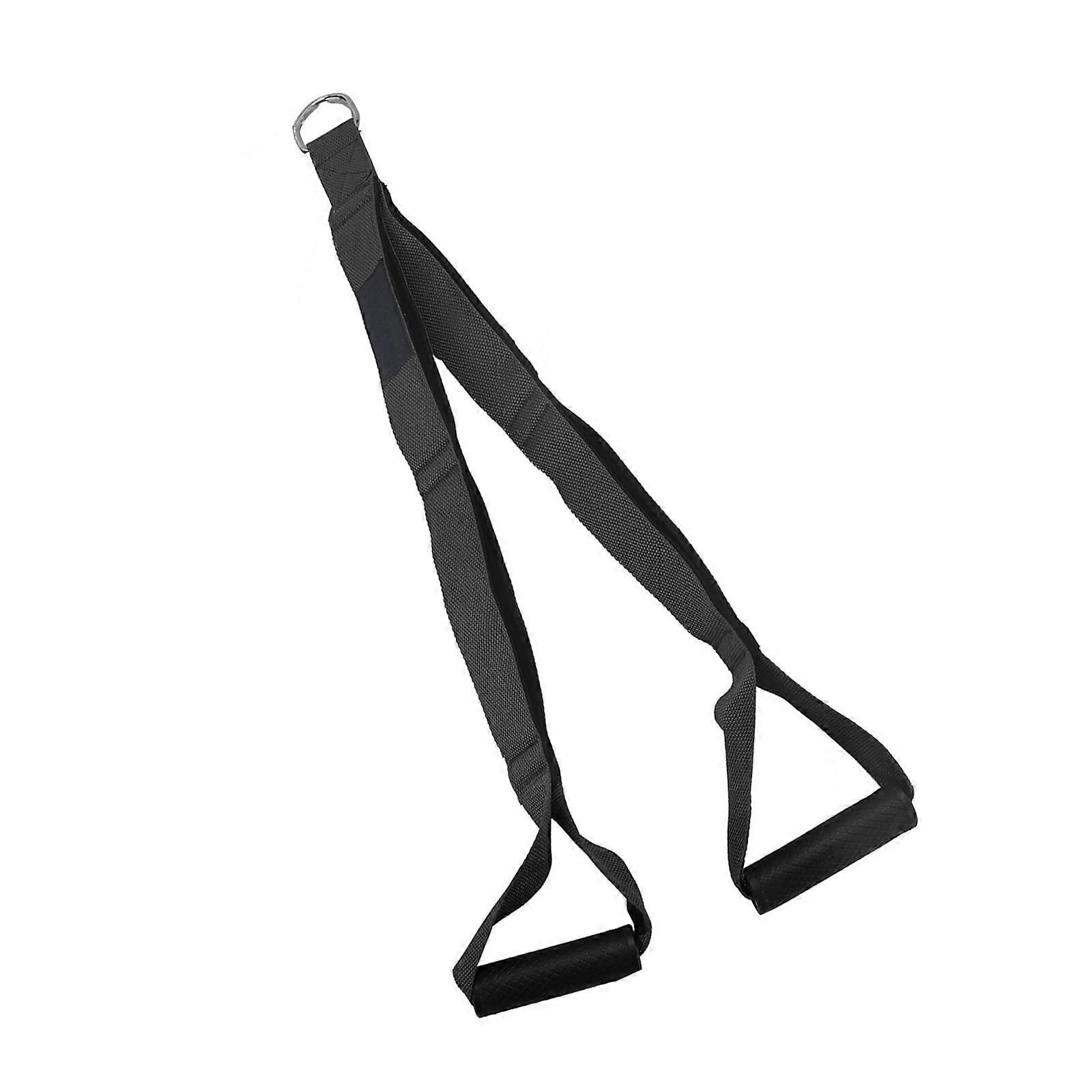 Training Rope Reinforced Stitching Gym Cable Accessory Comfortable Padding For Curls And Shoulder Exercises Multicolor