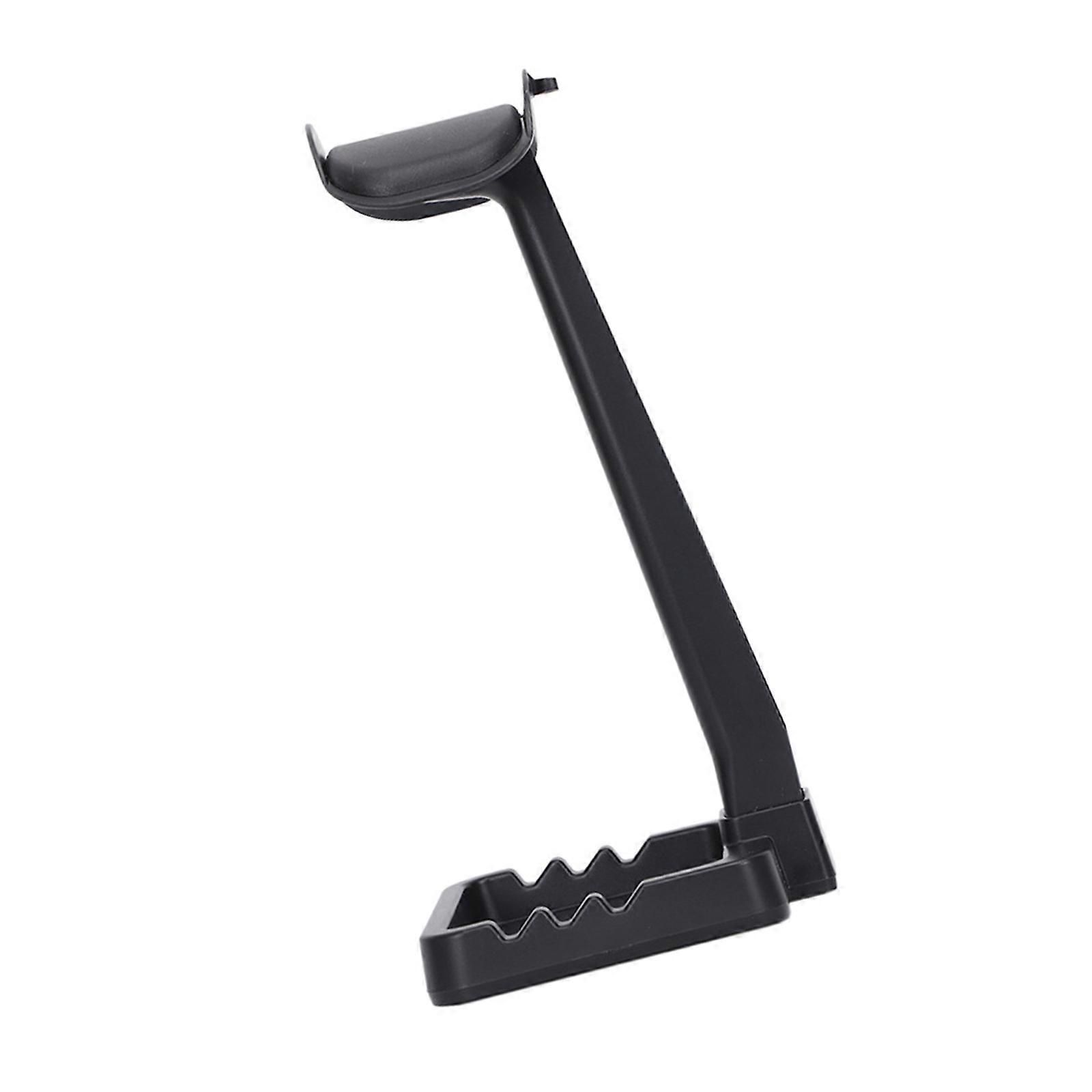 Gaming Headsets Stand With Cable Clip And Phone Holder Stable ABS Base Stable For Desk Organization And Space Saving Multicolor