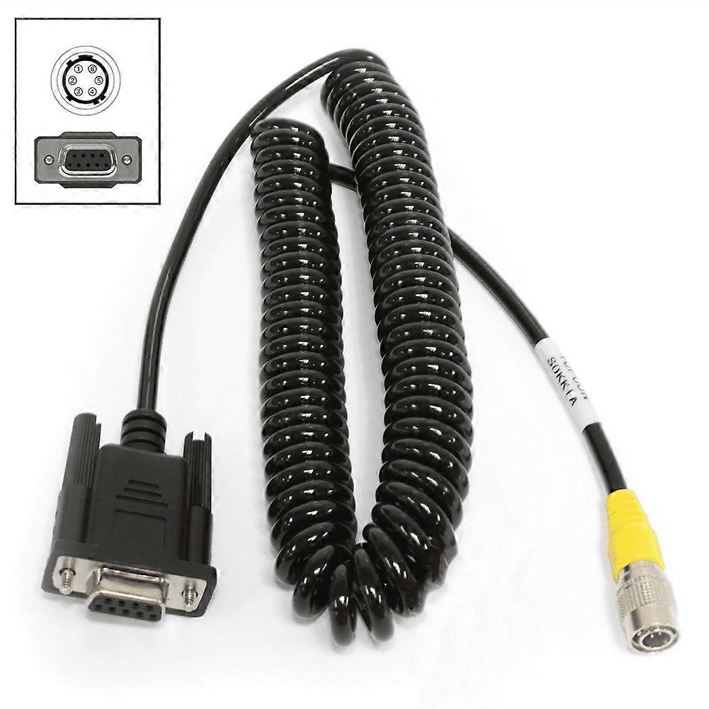 9-pin total station to data collector cable,