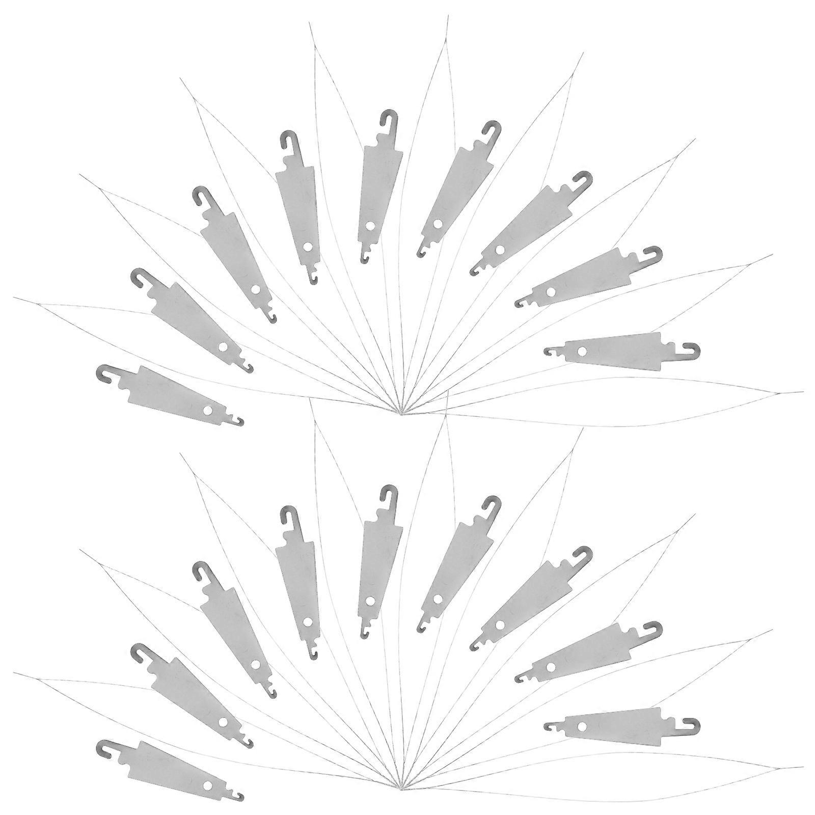 Silver Needle Threaders Embroidery Sewing Tool for Hand Sewing 20Pcs