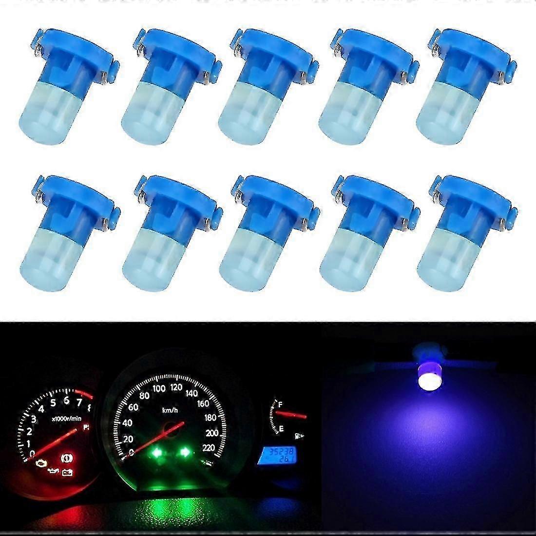 10PCS 2W T3 Coin Tableau de bord LED Lumière