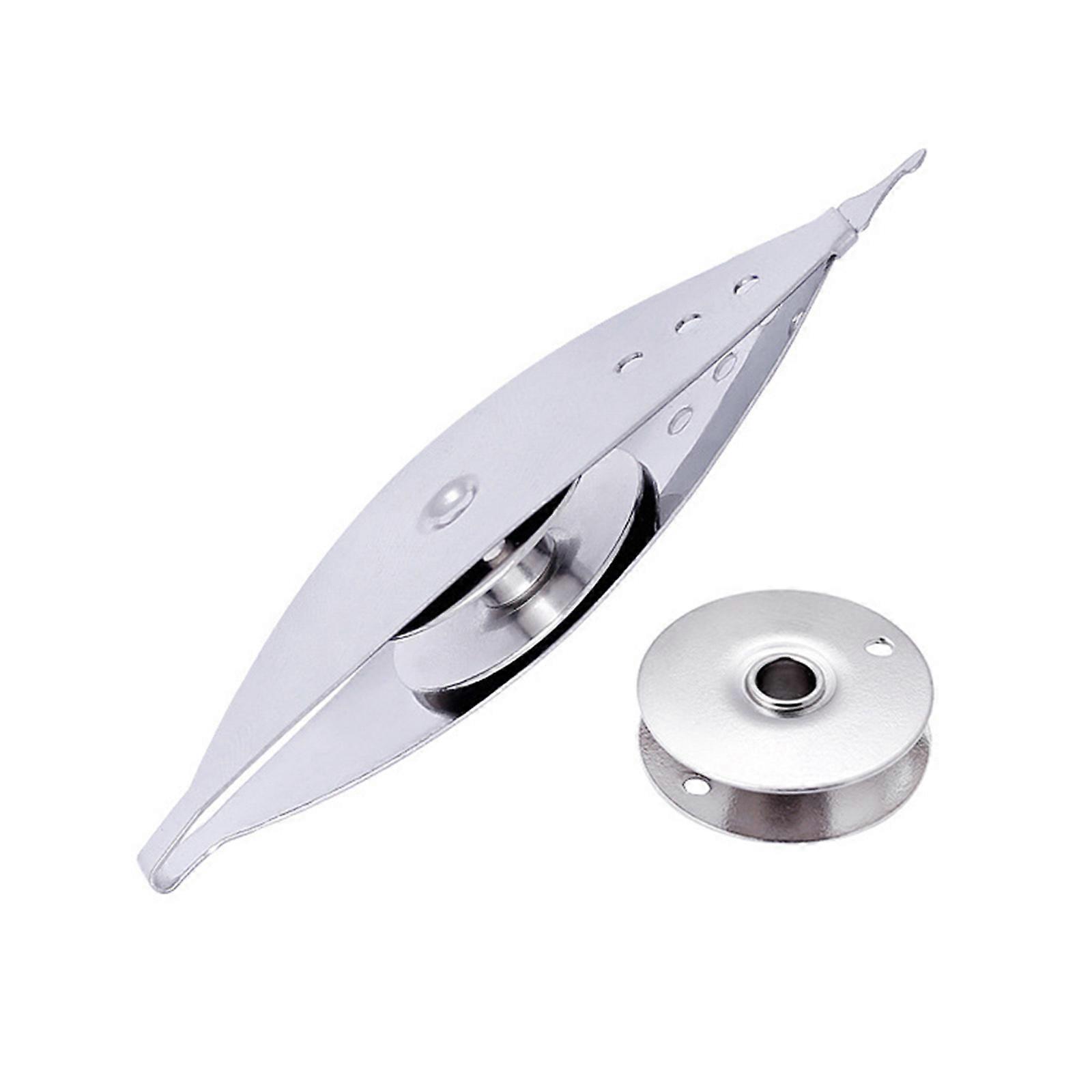 DIY Metal Cores Tatting Shuttle for Lace Making Metal Tatting Shuttle Knitting Weaving for Hand Lace Making Craft Tool Multicolor