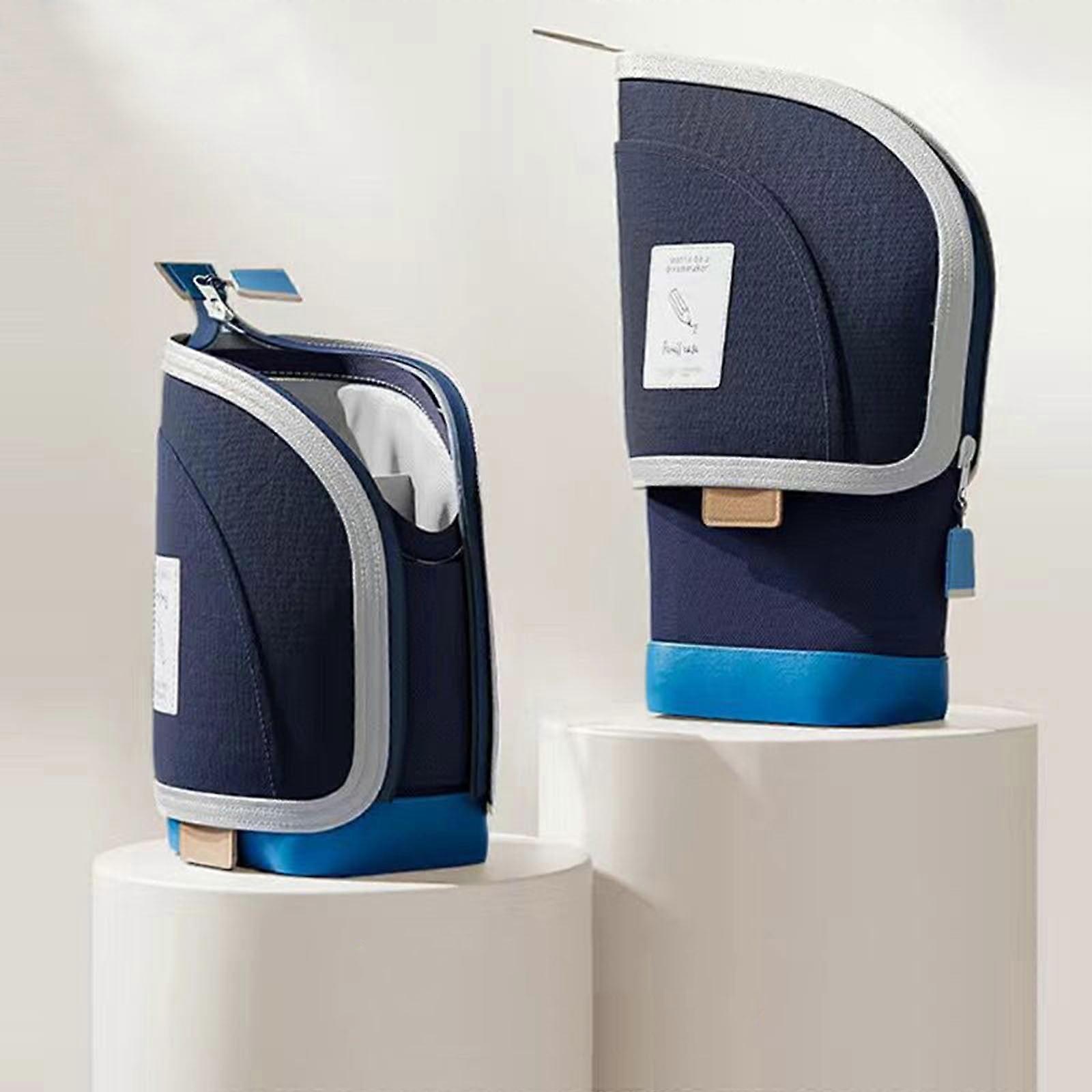 Large Capacity 2-in-1 Pen Case with Stand, Multifunctional Telescopic Pencil Case & Storage Bag for Students