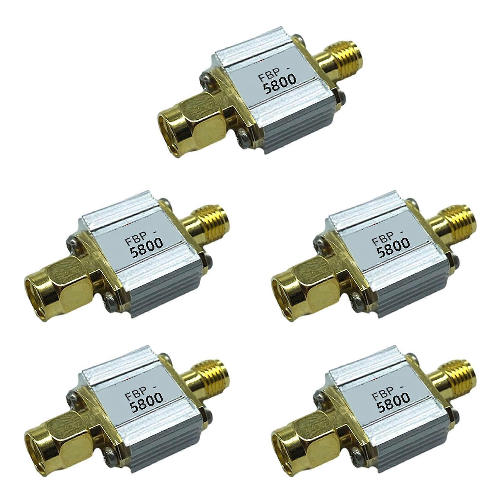 5X 5.8G Wireless Communication System Dedicated Bandpass Filter 5800 Filter SMA Interface