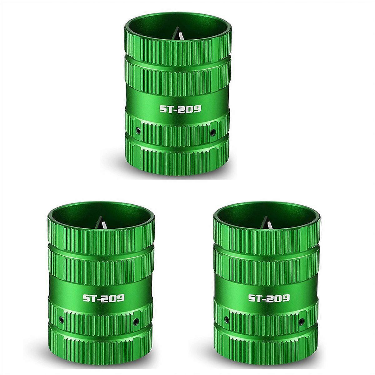 3X Pipe Reamer Tool [Plumbers Efficient Helper] Deburring Tool for Copper PVC Pipe Cleaner, Tubing a