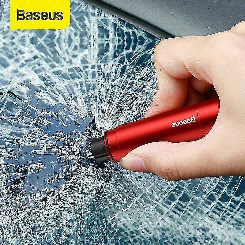 Baseus Bilammer Bilnødglassvinduknuser Sikkerhetsbeltekutter