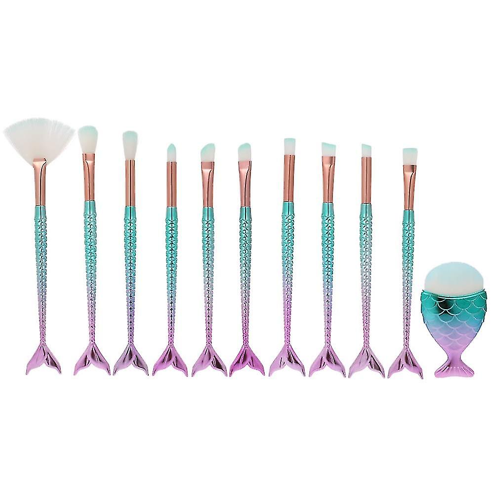 Pro 11pcs Makeup Brushes Set Eye Foundation Eyelash Lip Make Up