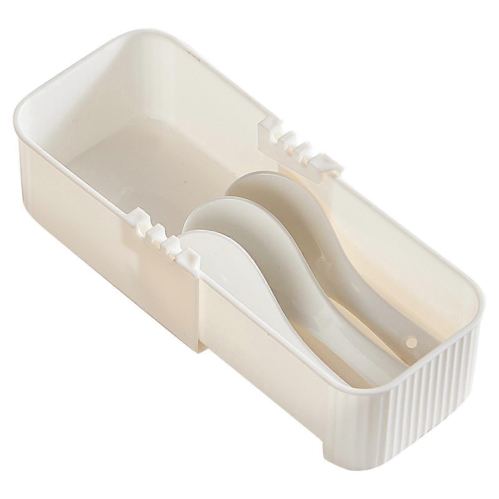 Uclet Expandable Drawer Organizer, Adjustable Tray Dividers for Pens, Makeup, Tools, Flatware, Junk - White