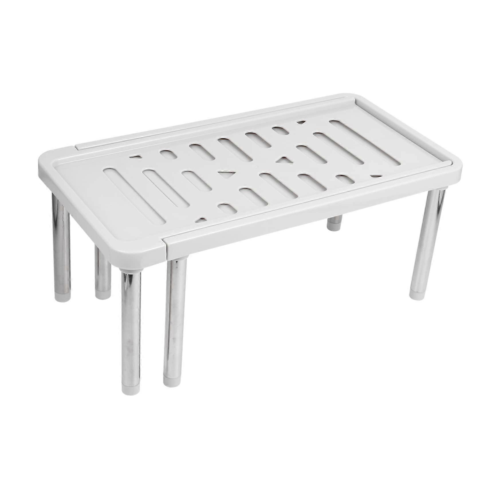 Retractable Storage Rack SpaceSaving Organizer for Kitchen Bathroom Bedroom and Shoes