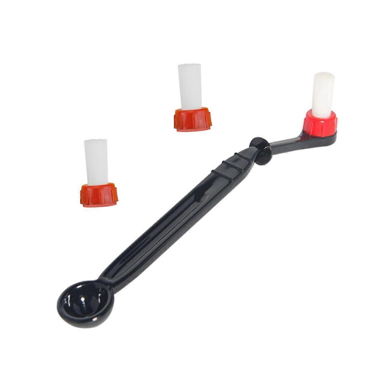 3pcs Coffee Machine Cleaning Brush Set with Ergonomic Long Handle and HeatResistant Nylon Bristles for Espresso Maker Maintenance