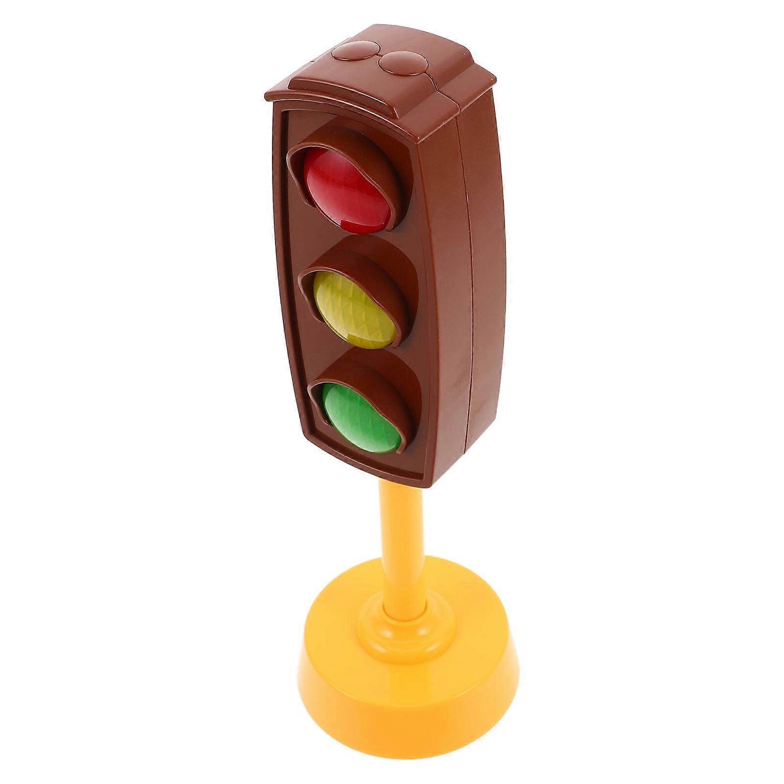 Signal Light Toy Traffic Signal Lamp for Role Play with Sound Effects