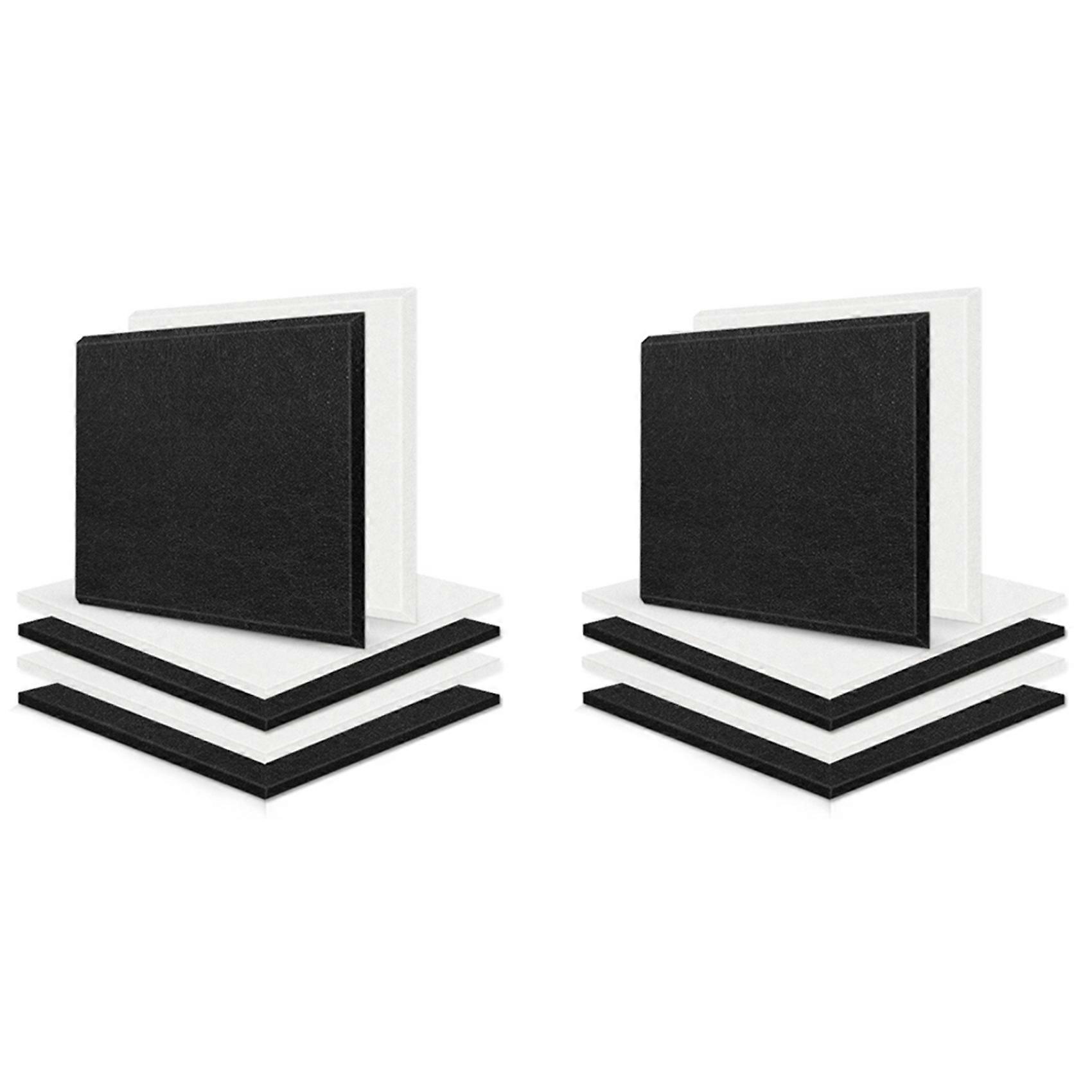 12 Pack Acoustic Panels High Density Soundproof Wall Panels Sound Absorbing Tiles for Recording Studio,Ceiling,Office