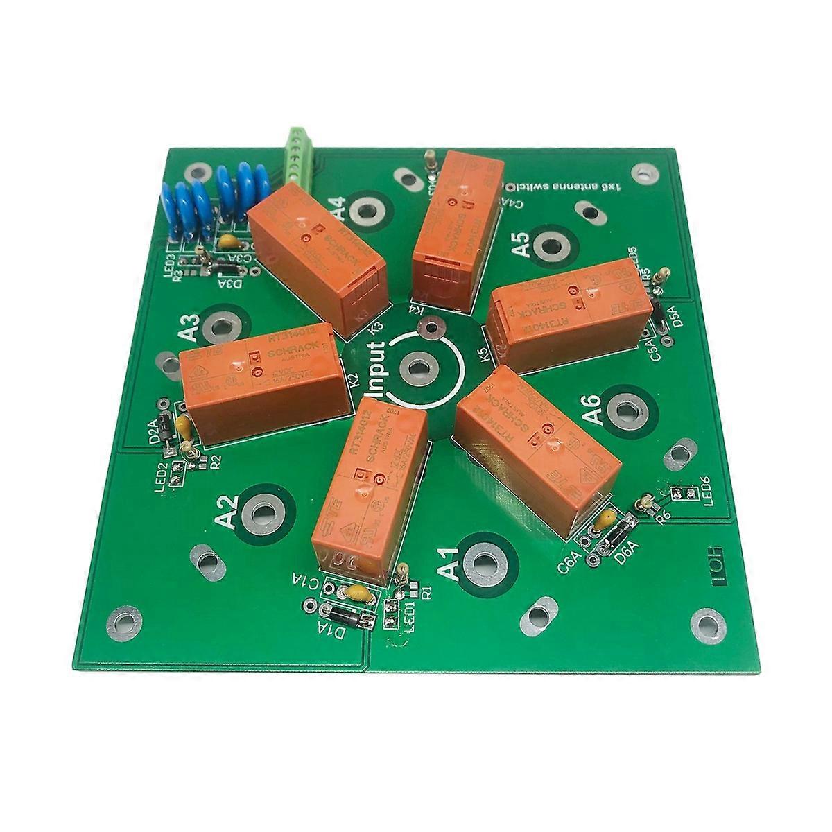 6:1 Coaxial Remote Antenna Switch Module SO-239 Finished Product