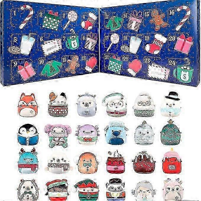 24 Micromallows Holiday Advent Calendar, 2025 Squishmallows Advent Calendara