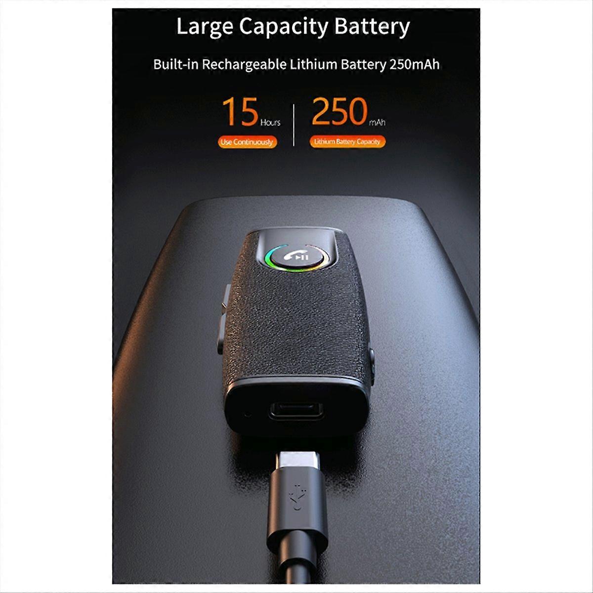 Bluetooth Adapter Wireless Stereo Audio Receiver for 3.5mm AUX Jack