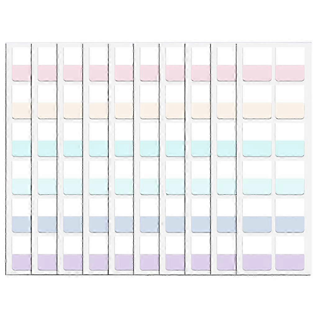 Colored Sticky Index Tab 3 Sizes For Classifying Files Folder Thesis Reference hwyC