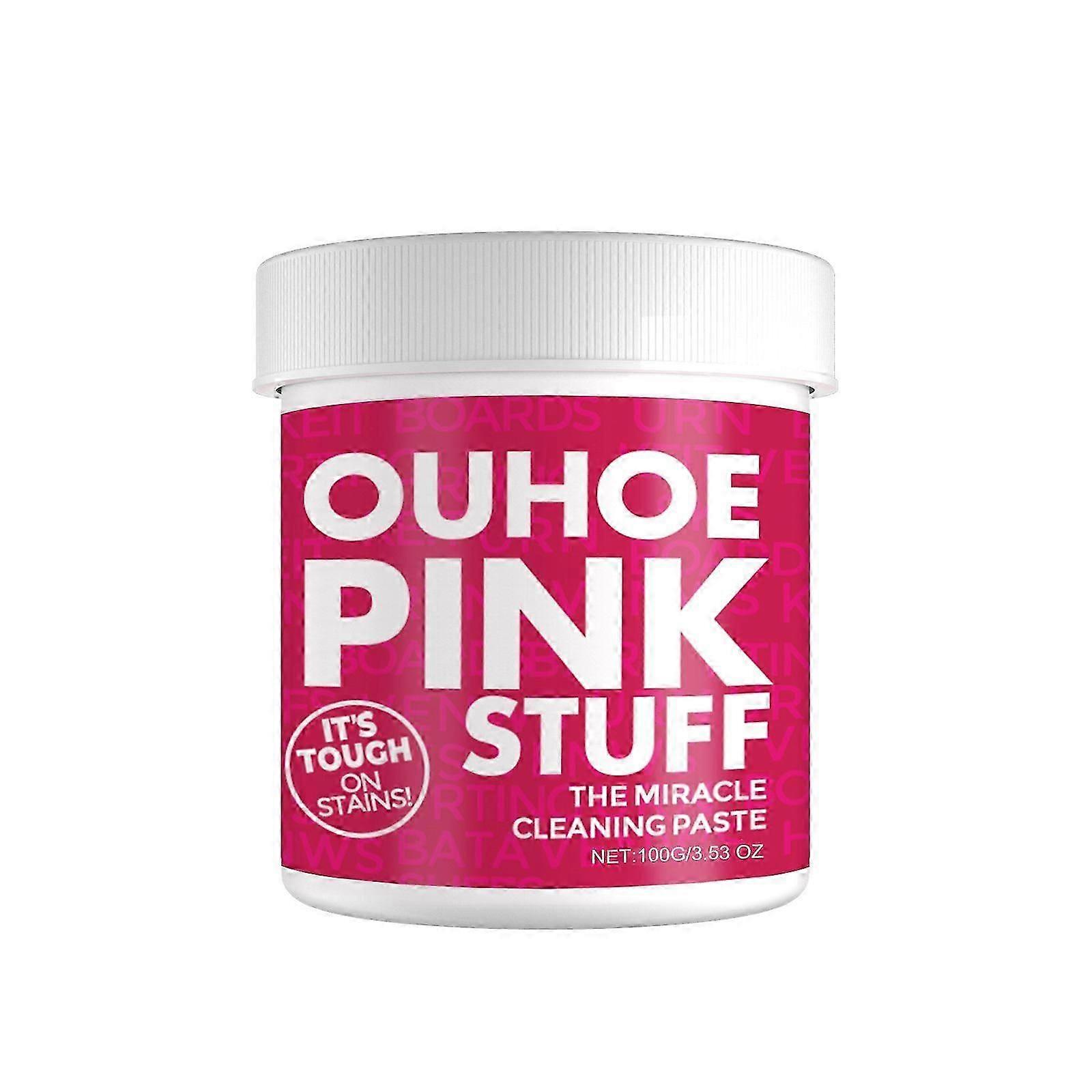 pink cleaning powder contains surfactants