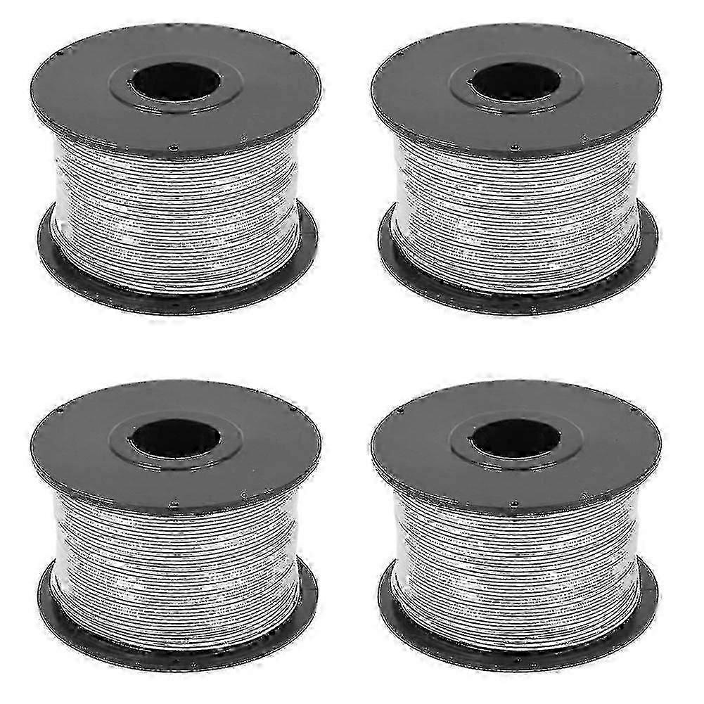 4 Rolls 0.8mmx110m Steel Rebar Tie Wire for Automatic Tying Machine 02 Edition 1205