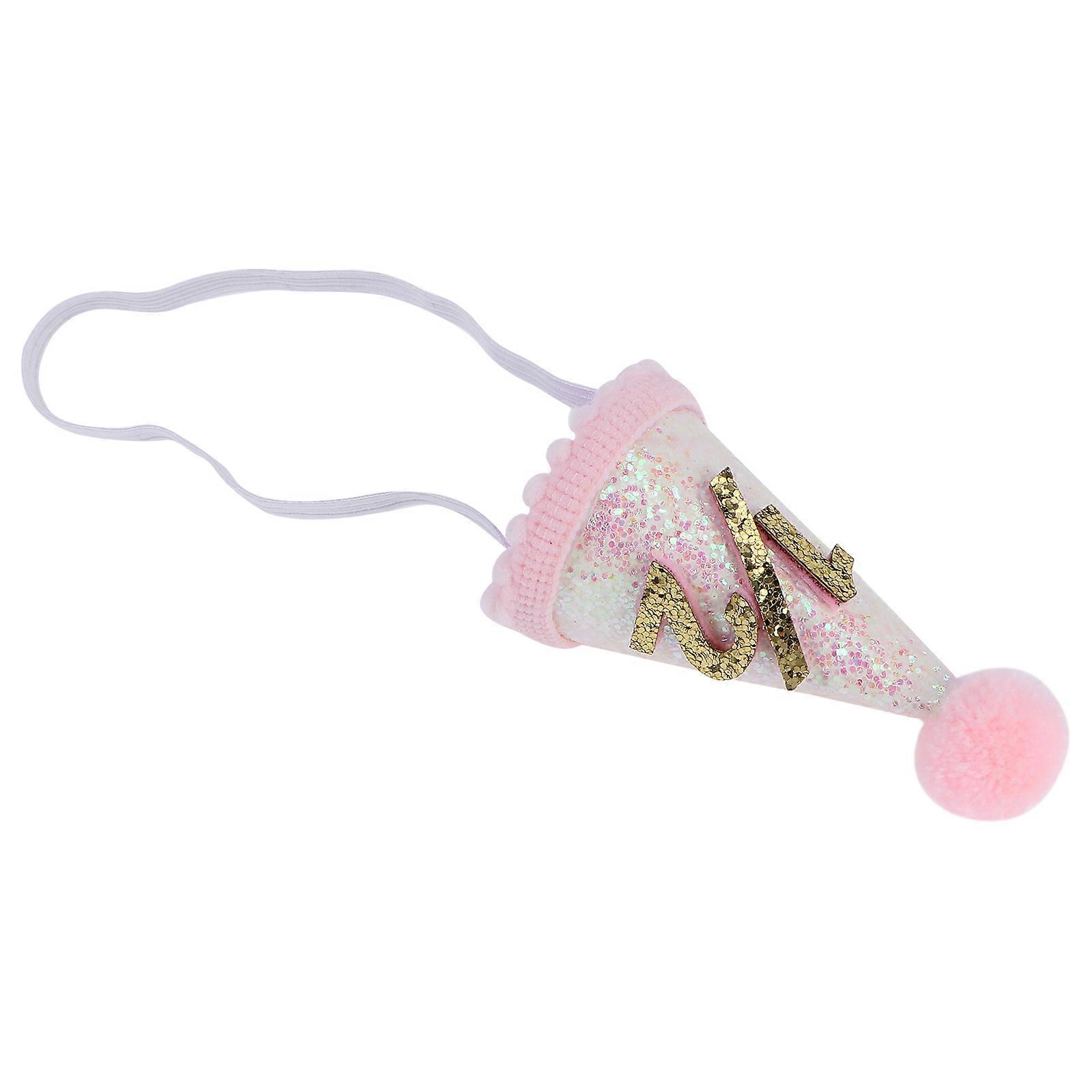 Creative Kids Birthday Hat for Celebration 2Pcs White Material