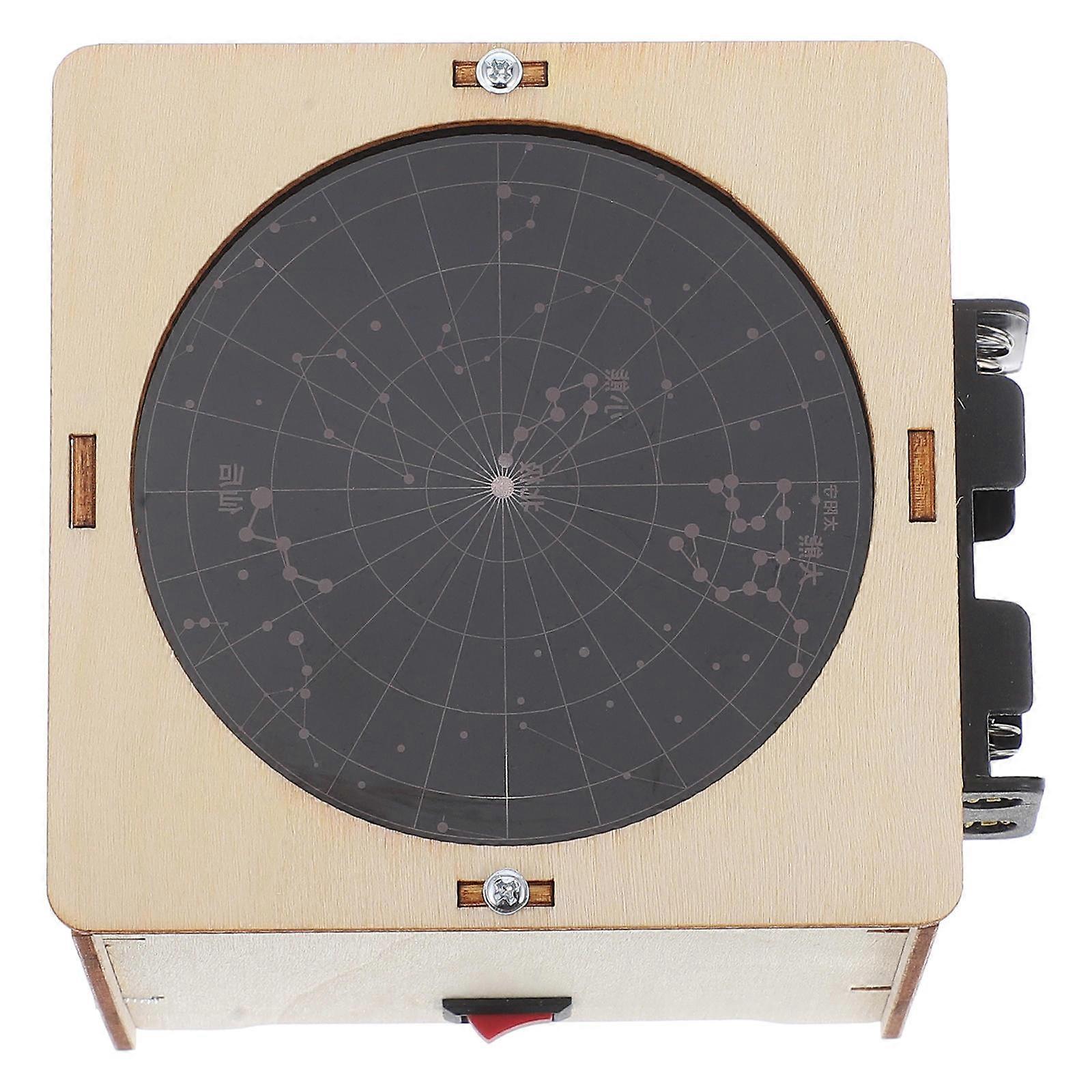 Star Projector Light Handmade Wood Projector for Decor 1Set