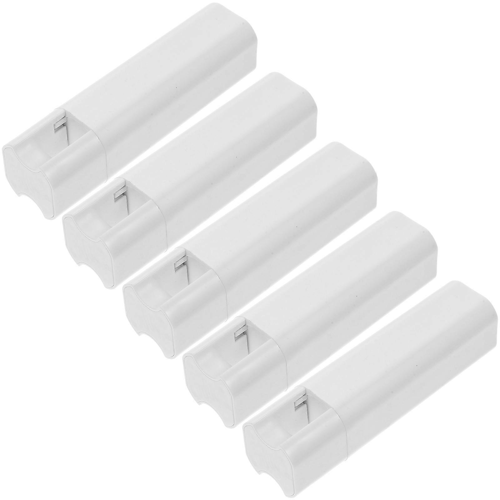 5Pcs Plastic Cord Tassels for Window Blinds Curtain Pulls Pendant Knobs Blind Cord Accessories Drapery Hardware White