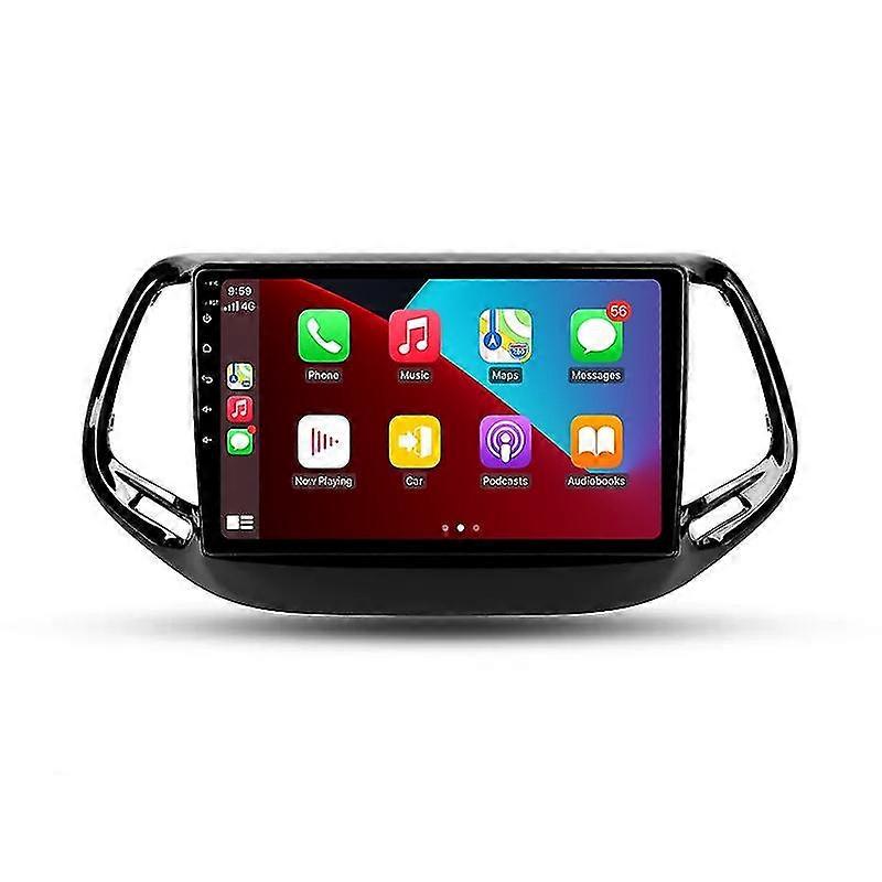 Wireless CarPlay Android Auto Radio for Jeep Compass 2 MP 2016 - 2018 Car Multimedia GPS 2din